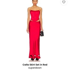 Super down calls skirt set!